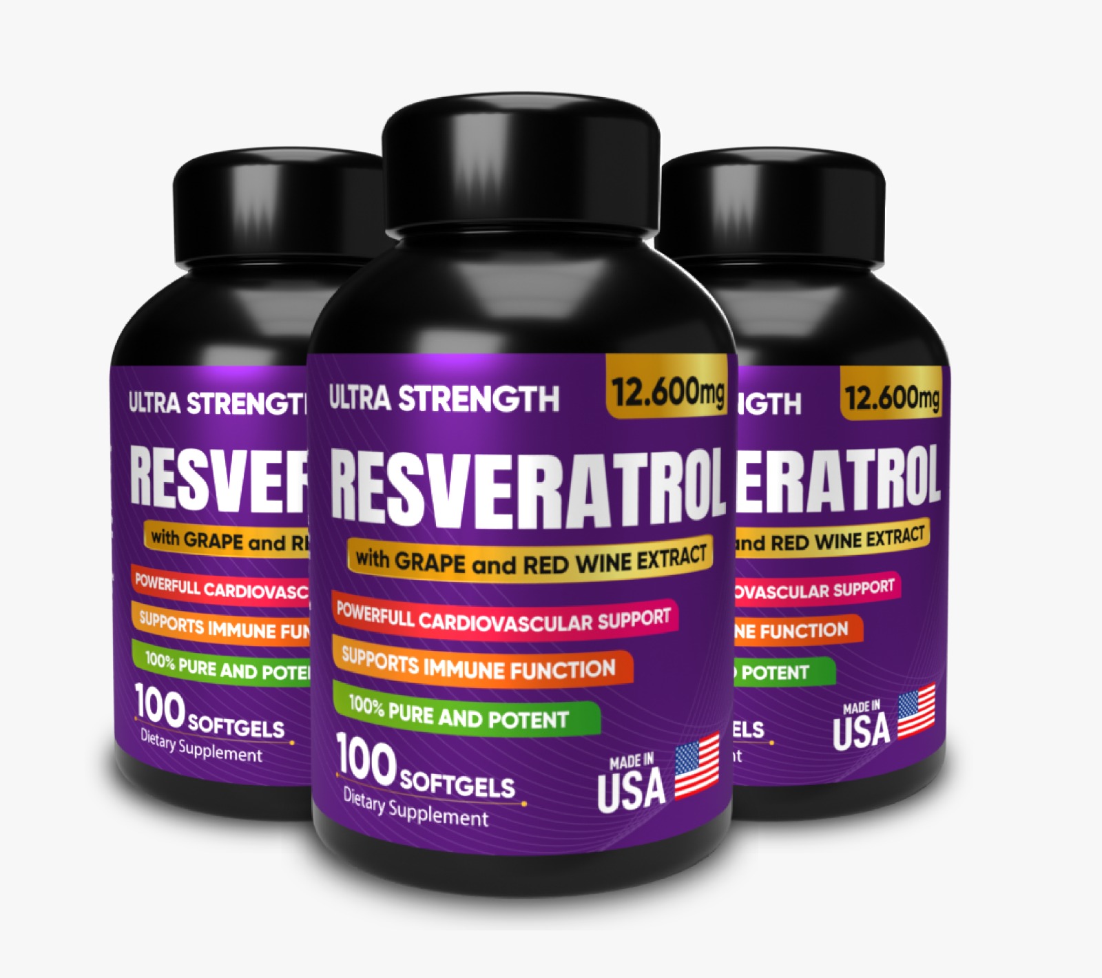 Miniatura 2 de Resveratrol combo x 3 Und